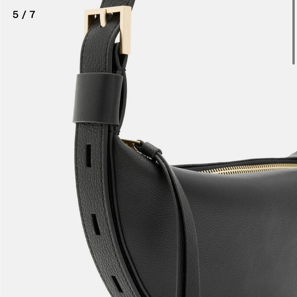 All Saints Black Crossbody Bag - Picture 4 of 10